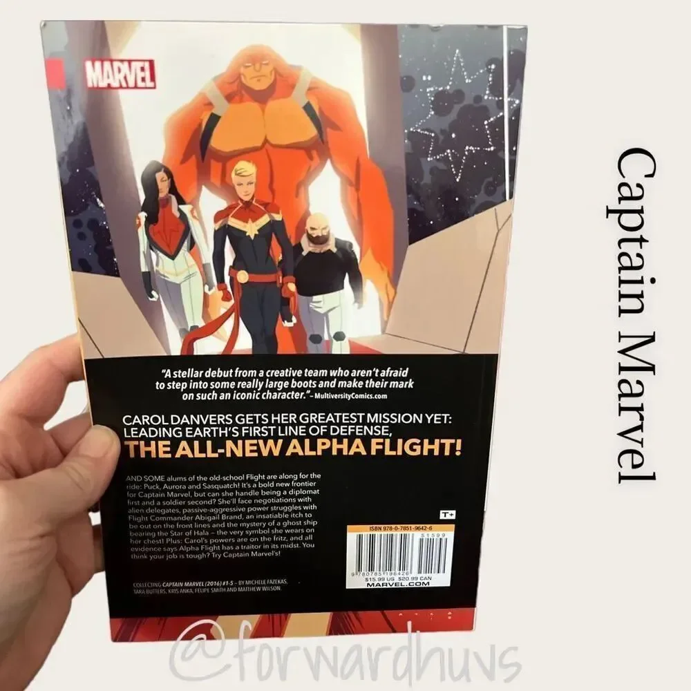 Captain Marvel Vol 01: Rise of Alpha Flight Trade Paperback